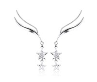 Silver Earring Star Shape EL-134